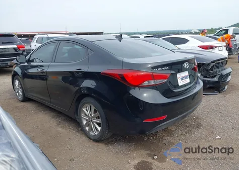 2015 Hyundai Elantra Se from USA, damaged, VIN 5NPDH4AE2FH581816